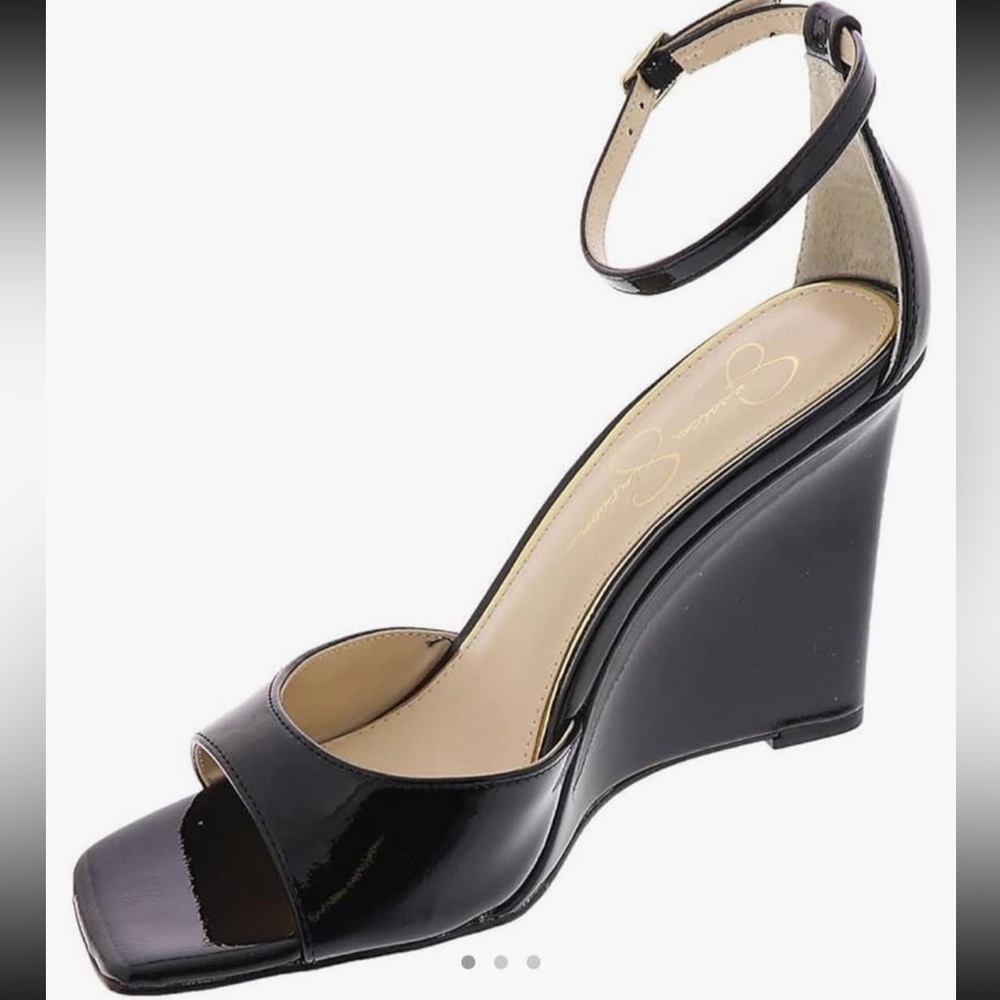 Jessica Simpson wedges new in box. Size 7 but fit like 7.5